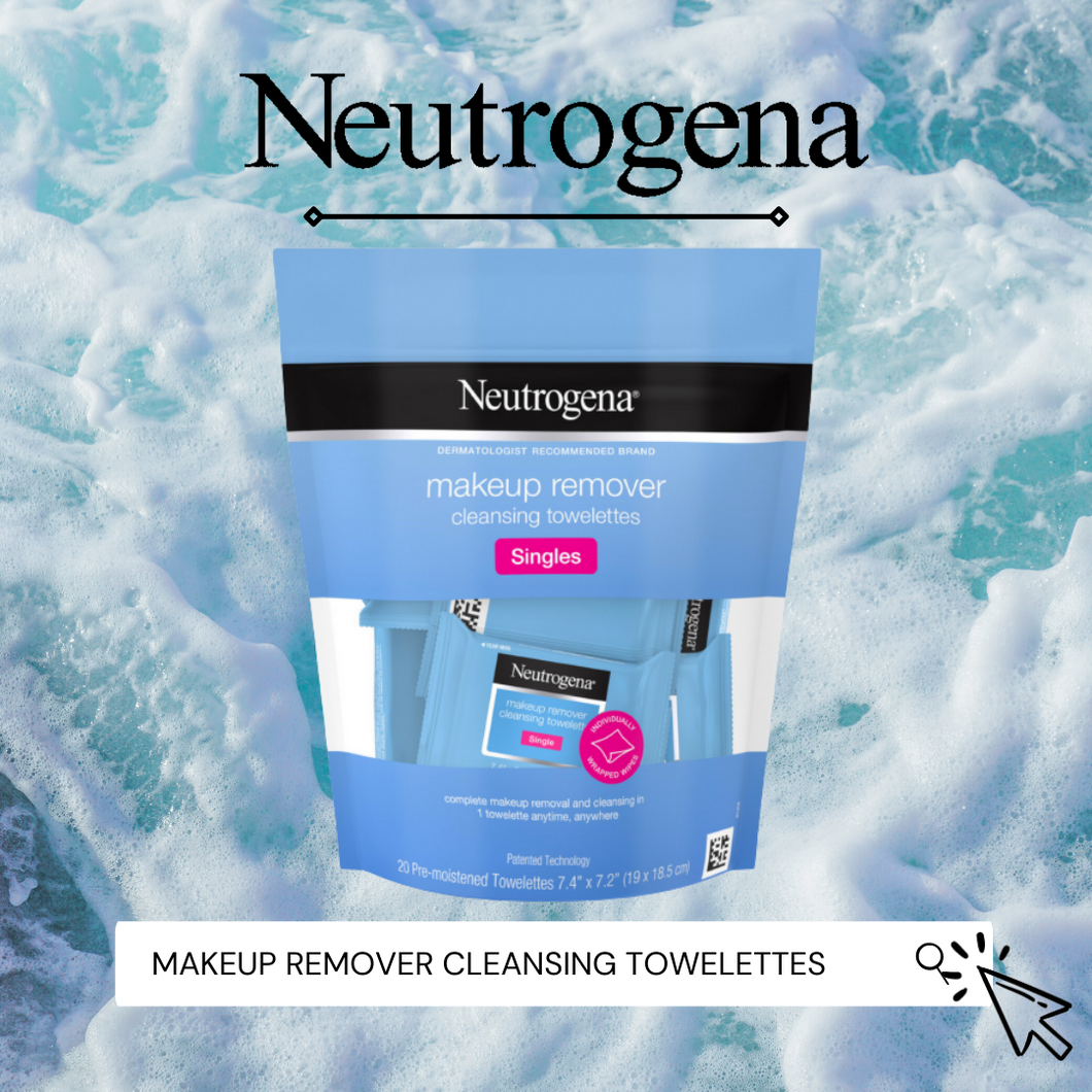 Neutrogena 深層卸妝濕紙巾 (20小包)